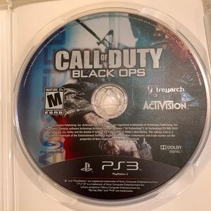 Call of Duty PS3 Video Game